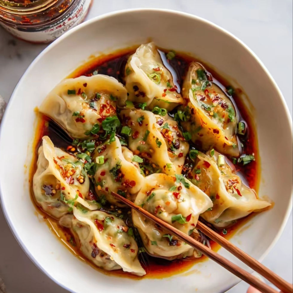 6 pz dumplings de mixto más ramen