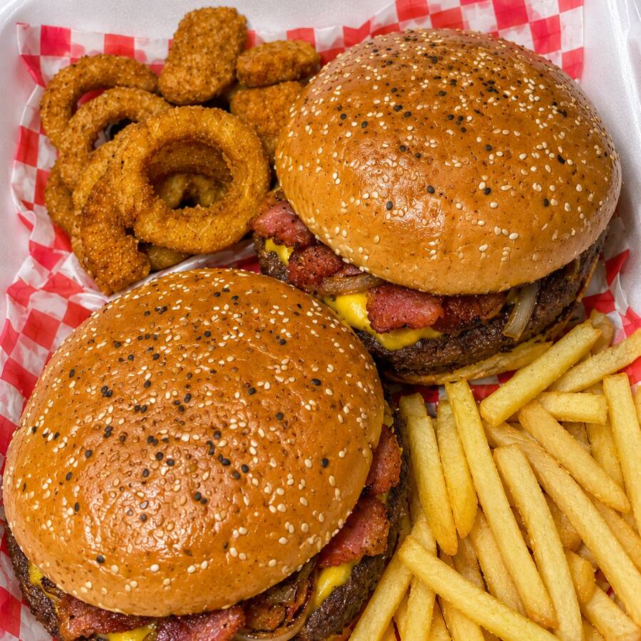 Hamburguesa Con Queso (sencilla)