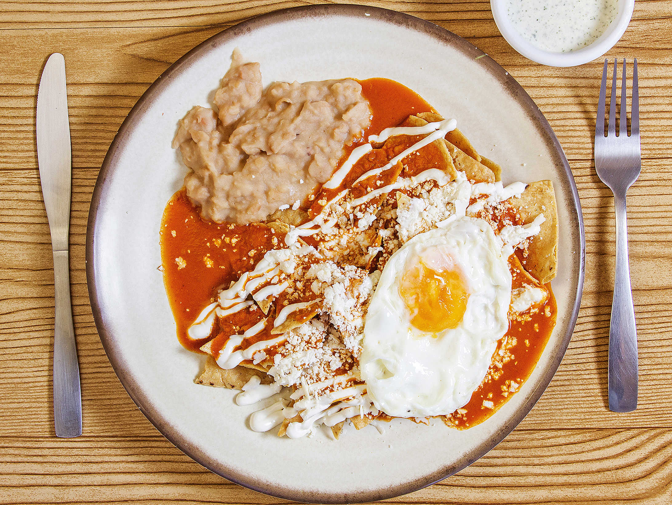 Chilaquiles Rojos