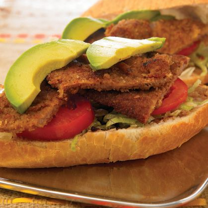 Torta de Milanesa de Sirlon de Res