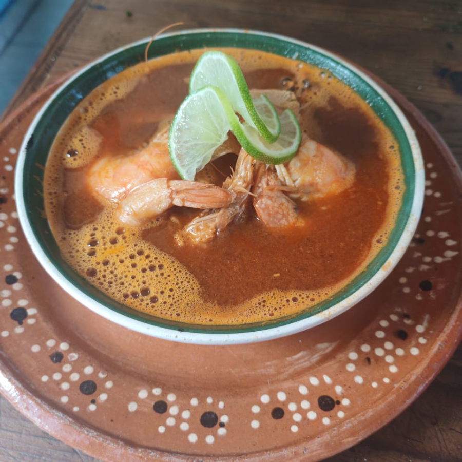 Caldo de Camarón