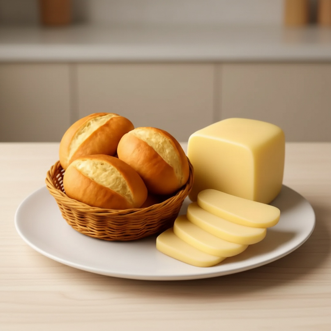 Queijo da sua escolha - prato ou mussarela.