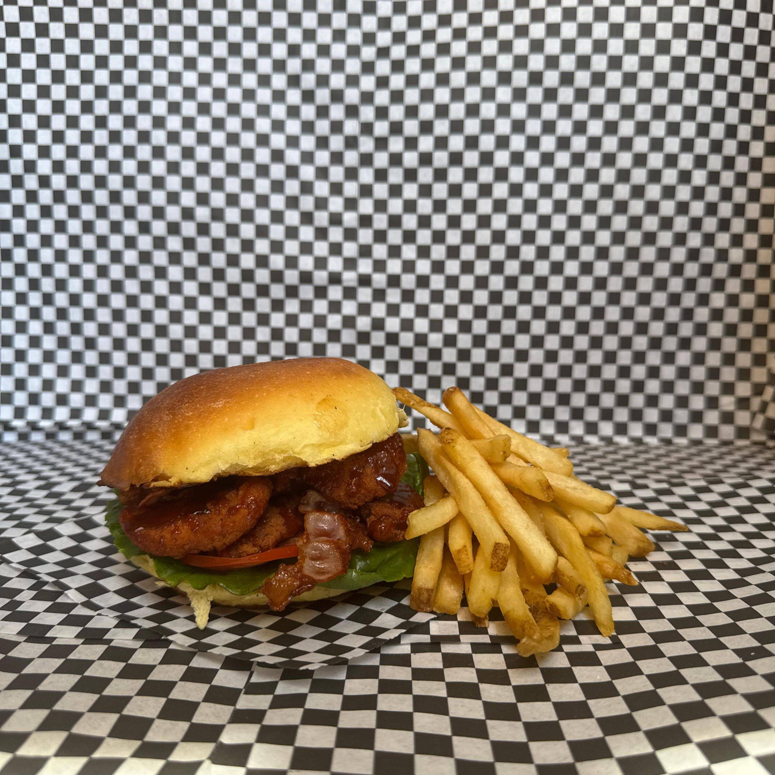 Boneless burger