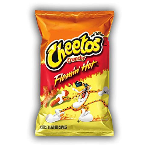 cheetos flamin hot Con queso