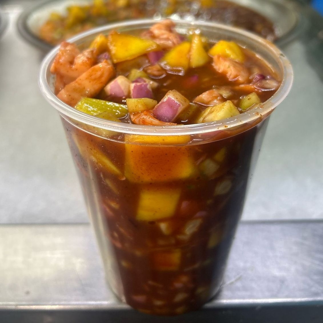 Ceviche de Camaron con Mango 1 litro