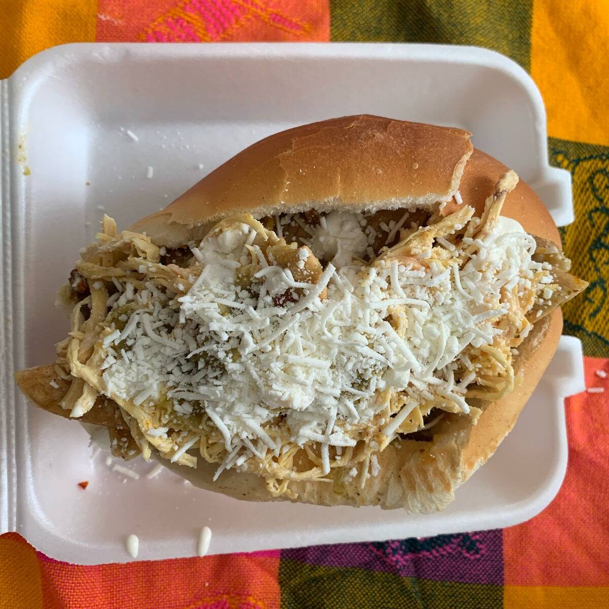 Torta de Chilaquiles