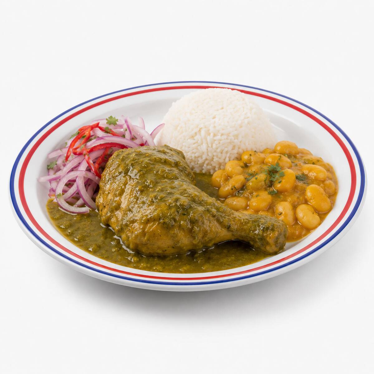 Seco de pollo con pallares