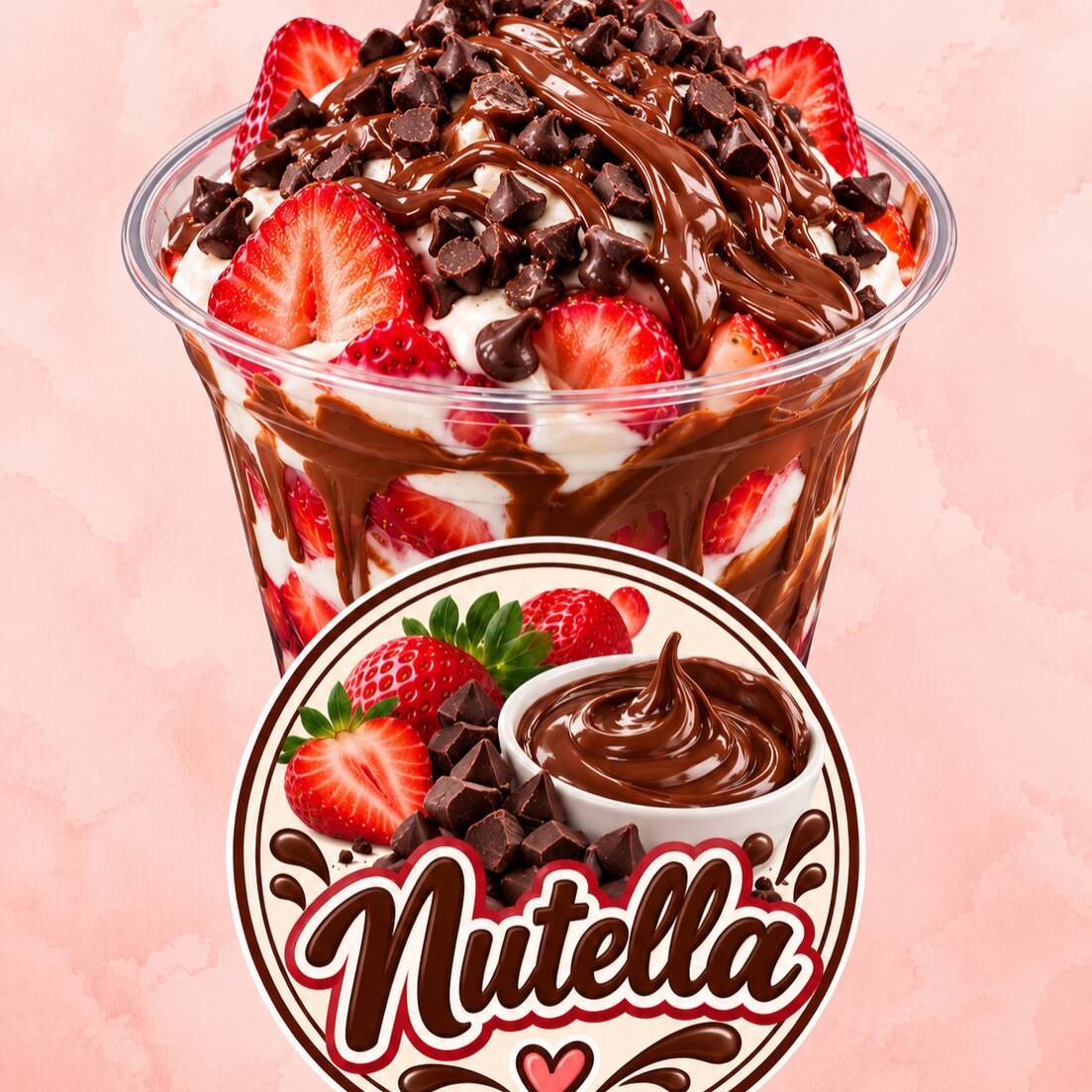 Fresas con Crema NUTELLA