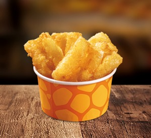 O verdadeiro sabor brasileiro! 8 unidades de mandioca selecionada, fritas até atingirem a perfeição: crocantes, sequinhas e deliciosas. Ideal para acompanhar carnes e churrascos.