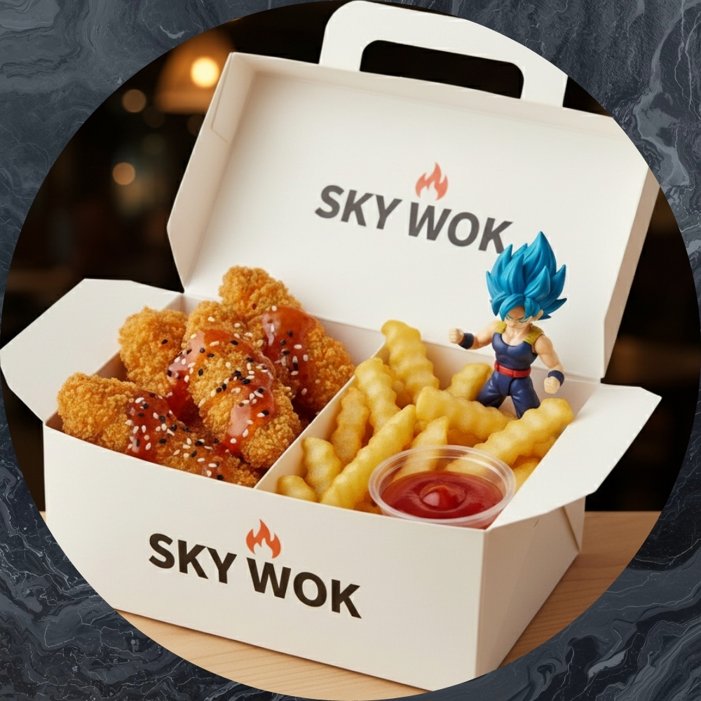 CAJITA KAWAII NIÑA (menu Infantil)