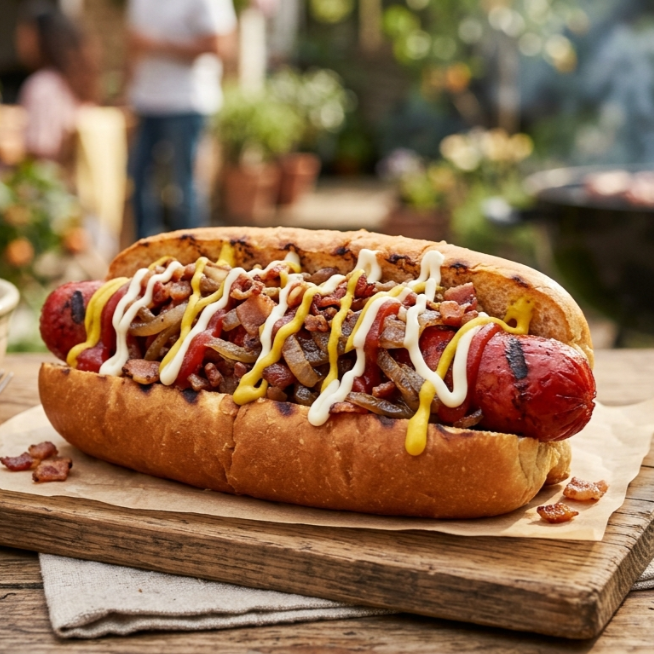 Hot Dog Salchicha Asa