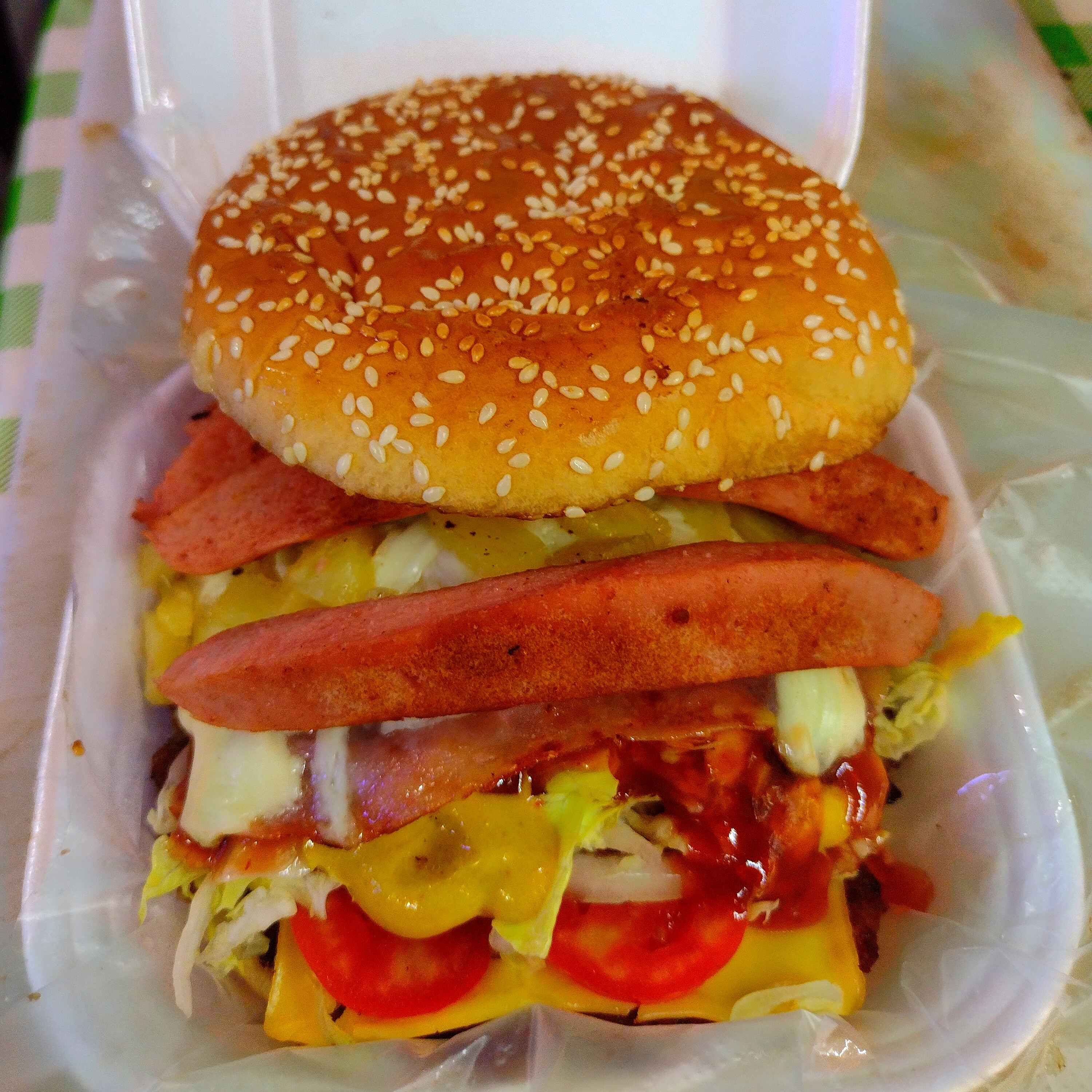 Hamburguesa Hawaiana