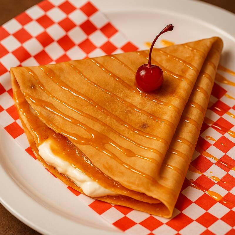 CREPA O WAFFLE TROPICAL