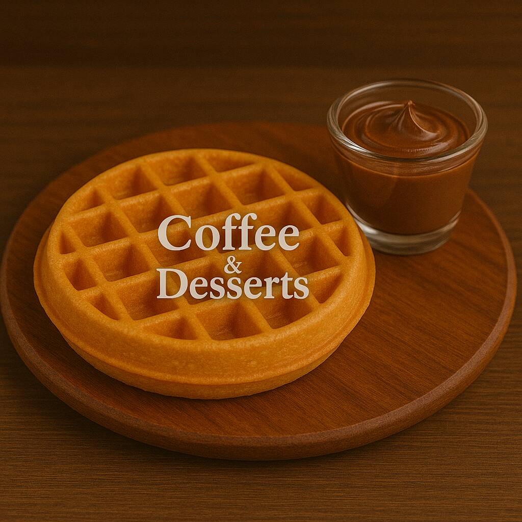 Waffle con Crema de Avellanas W_C