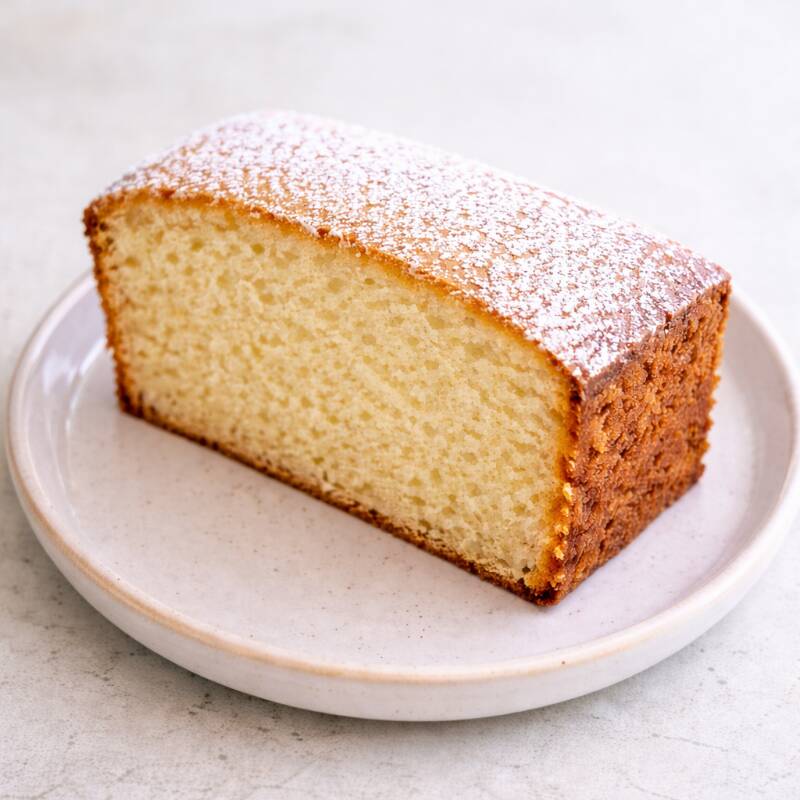 Rebanada de Panque de Nata