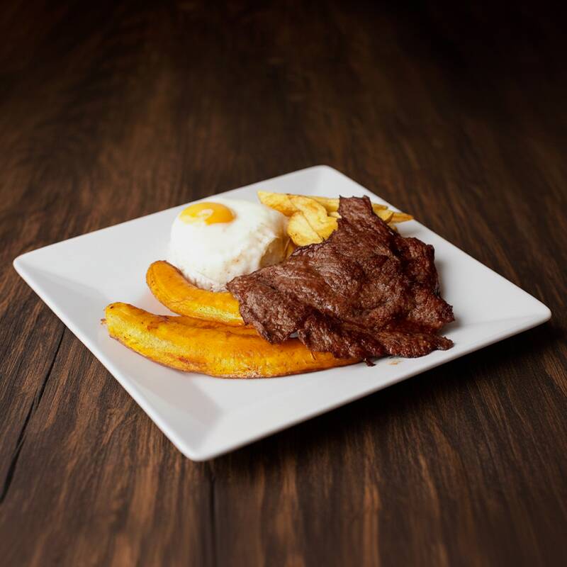 Bistec a lo Pobre