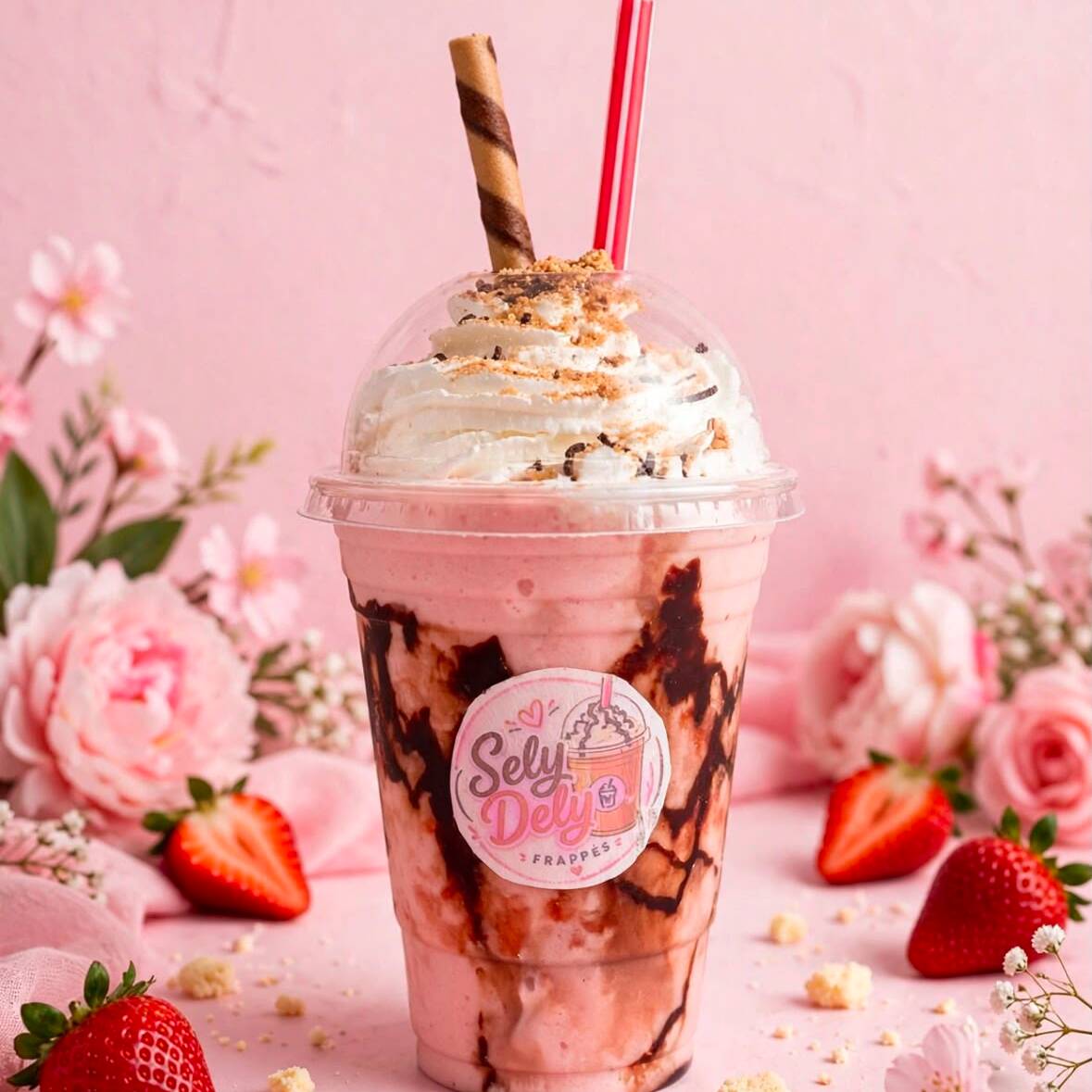 Frappe Cheesecake de Fresa