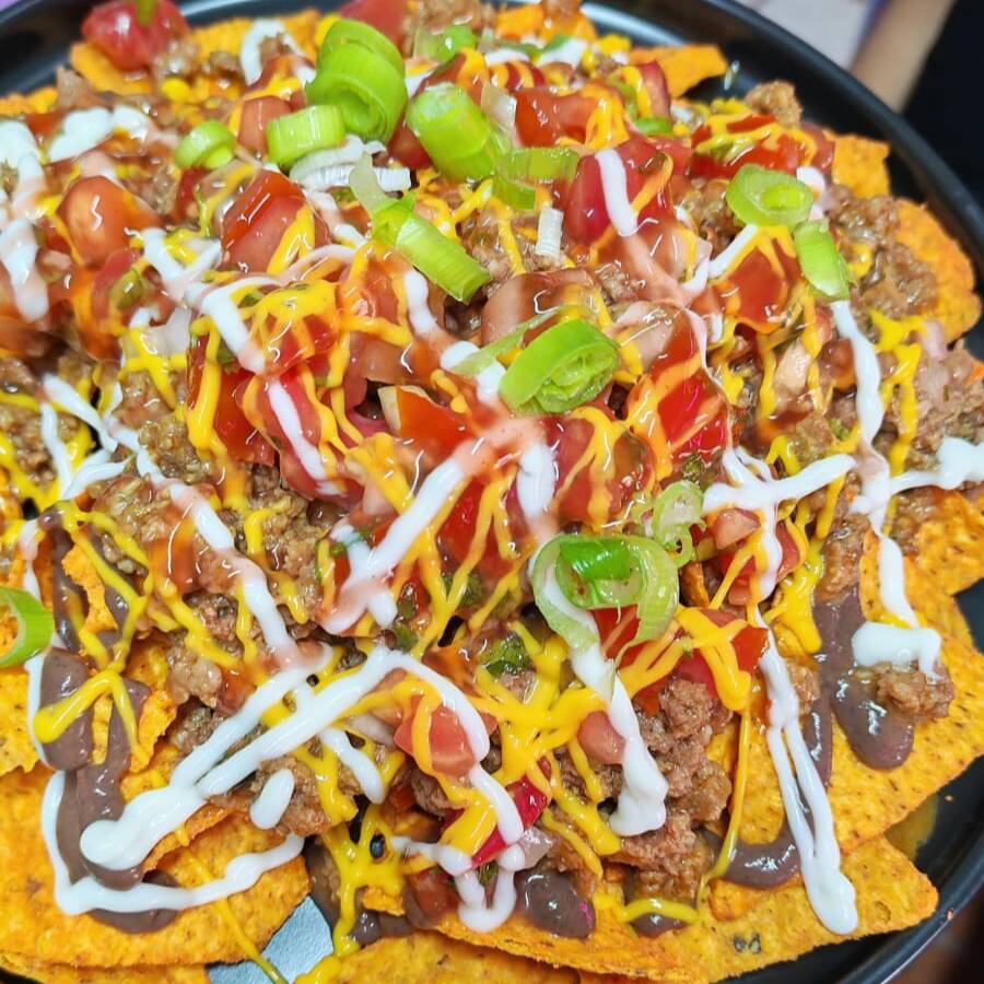 Ranchinachos con Carne