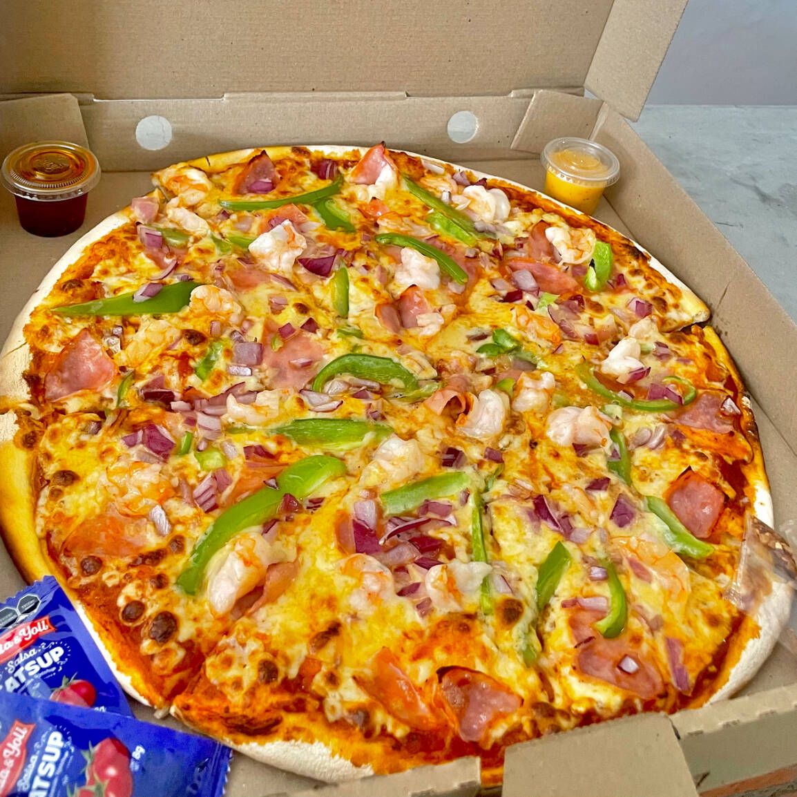 Pizza Cuaresma Familiar