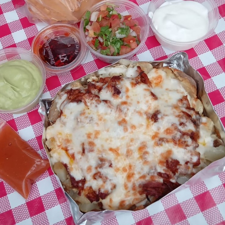Papa Rellena Cochinita Pibil