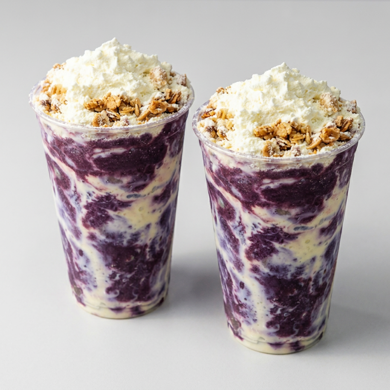 Açaí + 3 complementos grátis.