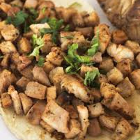 Tacos de Chuleta ( Tortilla hecha a mano. )