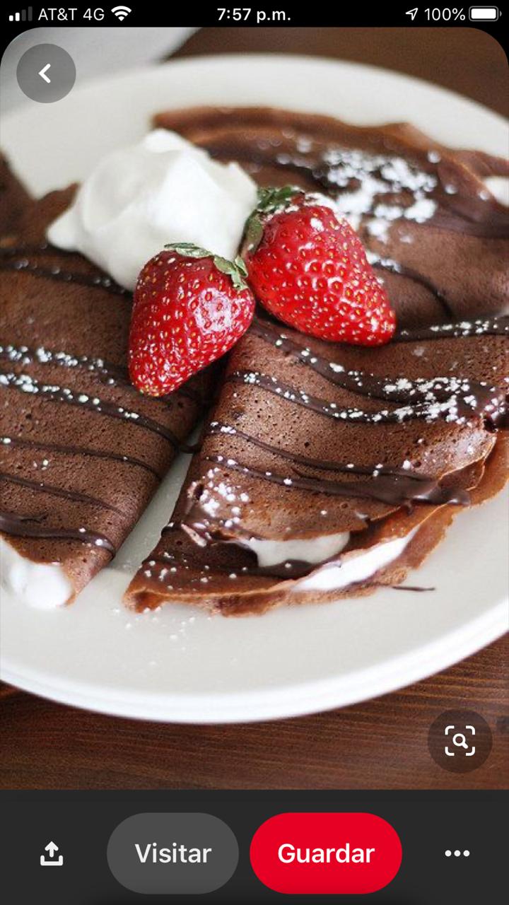 Choco sweet crepe