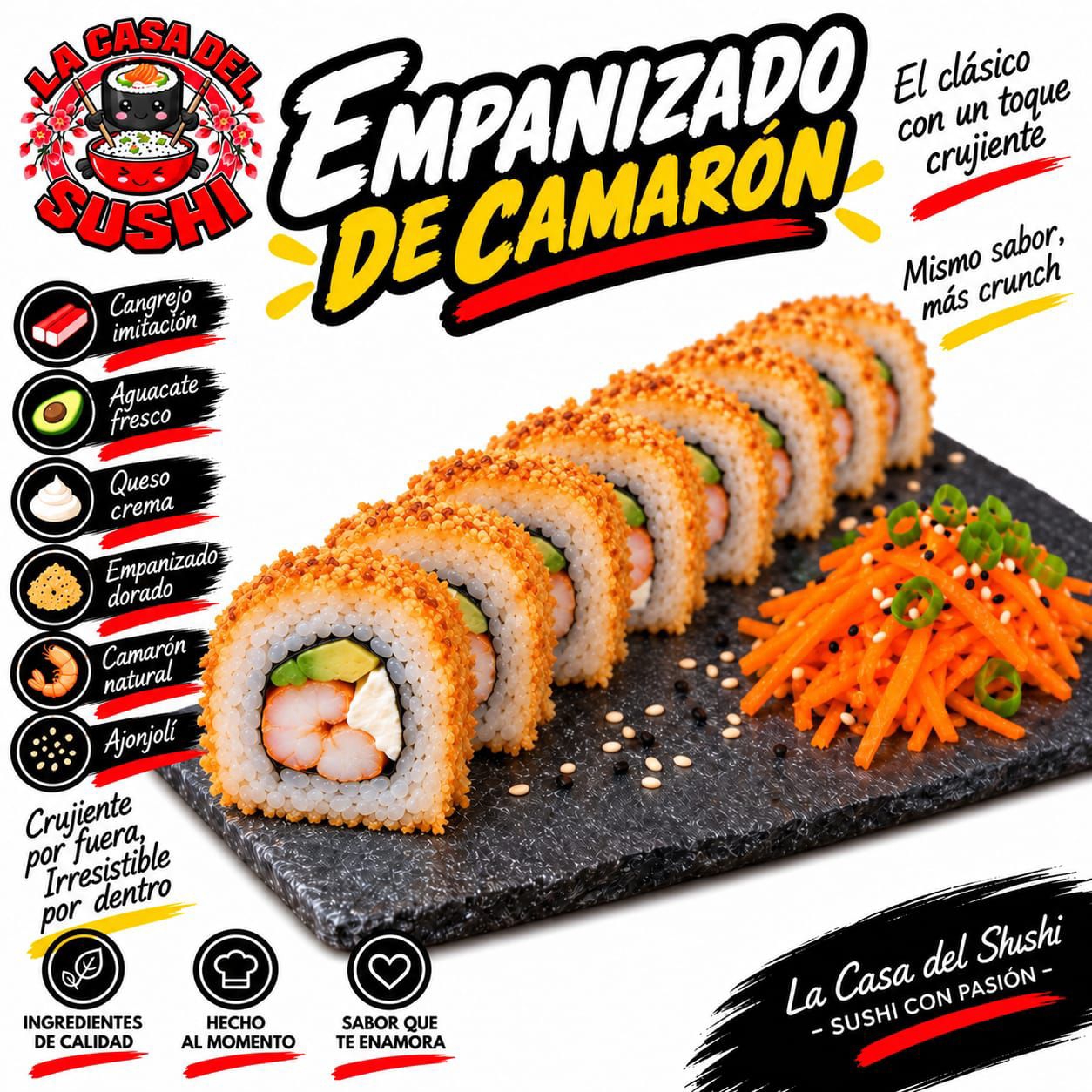 Empanizado de Camarón