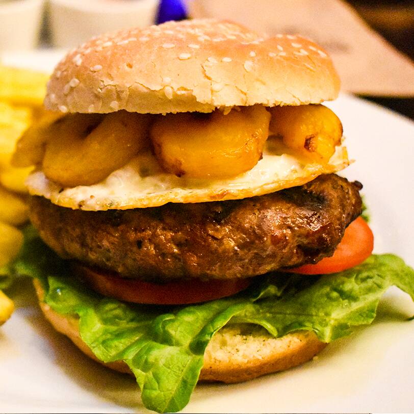 Hamburguesa a lo Pobre