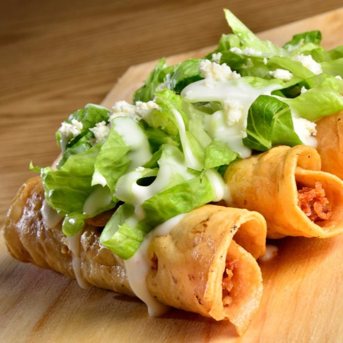 Taco Dorado de Carne