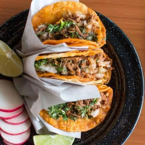 Combo 1 - 3 Tacos + 1 Consome chico + Agua Fresca