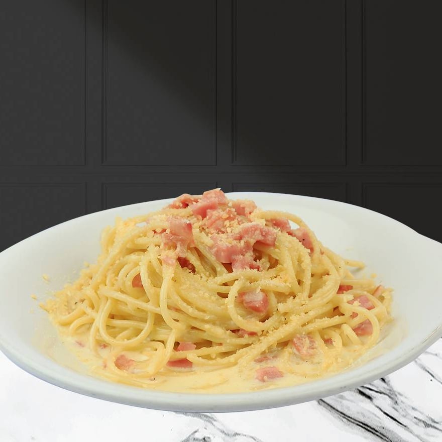 Pasta a la Carbonara Media Orden C
