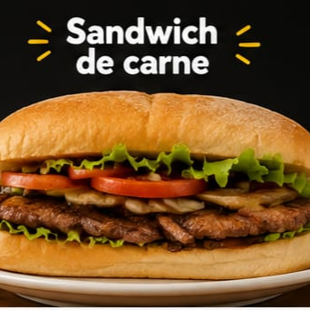 Sandwich de Carne + Papas Francesas