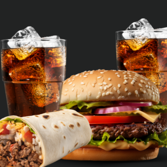 Combo Diciembre Romántico BURRITO+HAMB EN COMBO