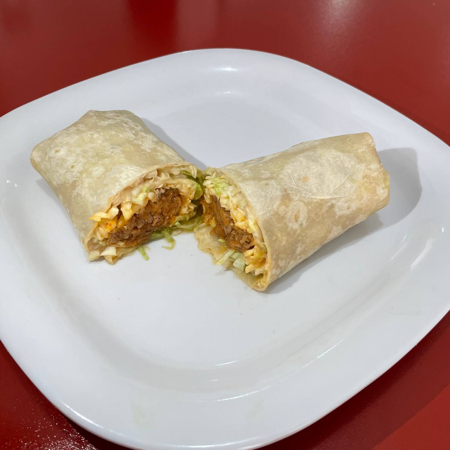 Burrito con Bistec Encebollado