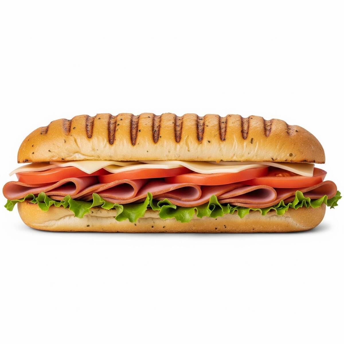 Medio Sandwich de Jamón Ahumado