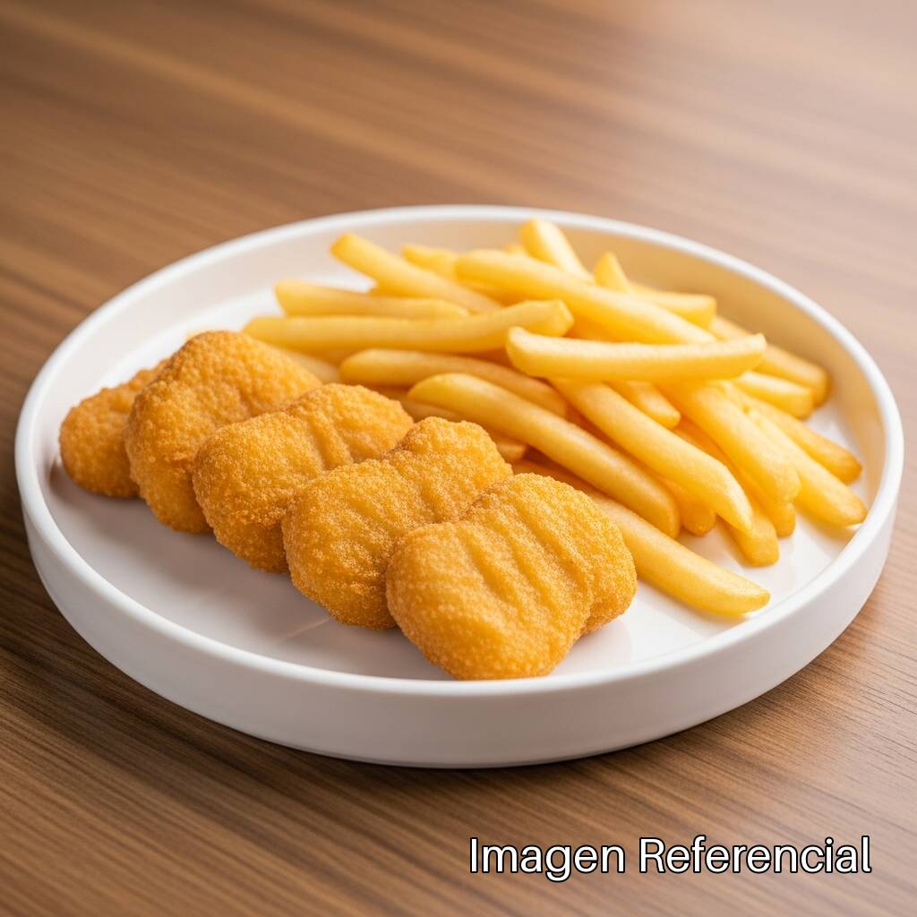 Combo Nuggets Kids (6 pzas + Papas Chicas)