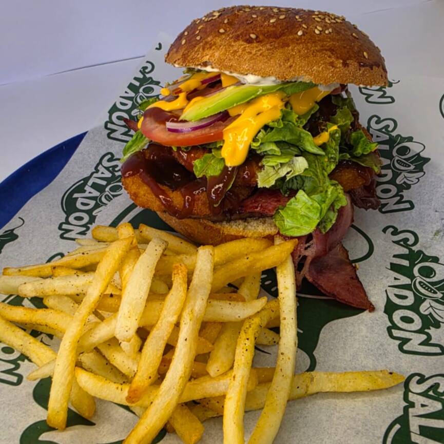 Hamburguesa Viejo Oeste