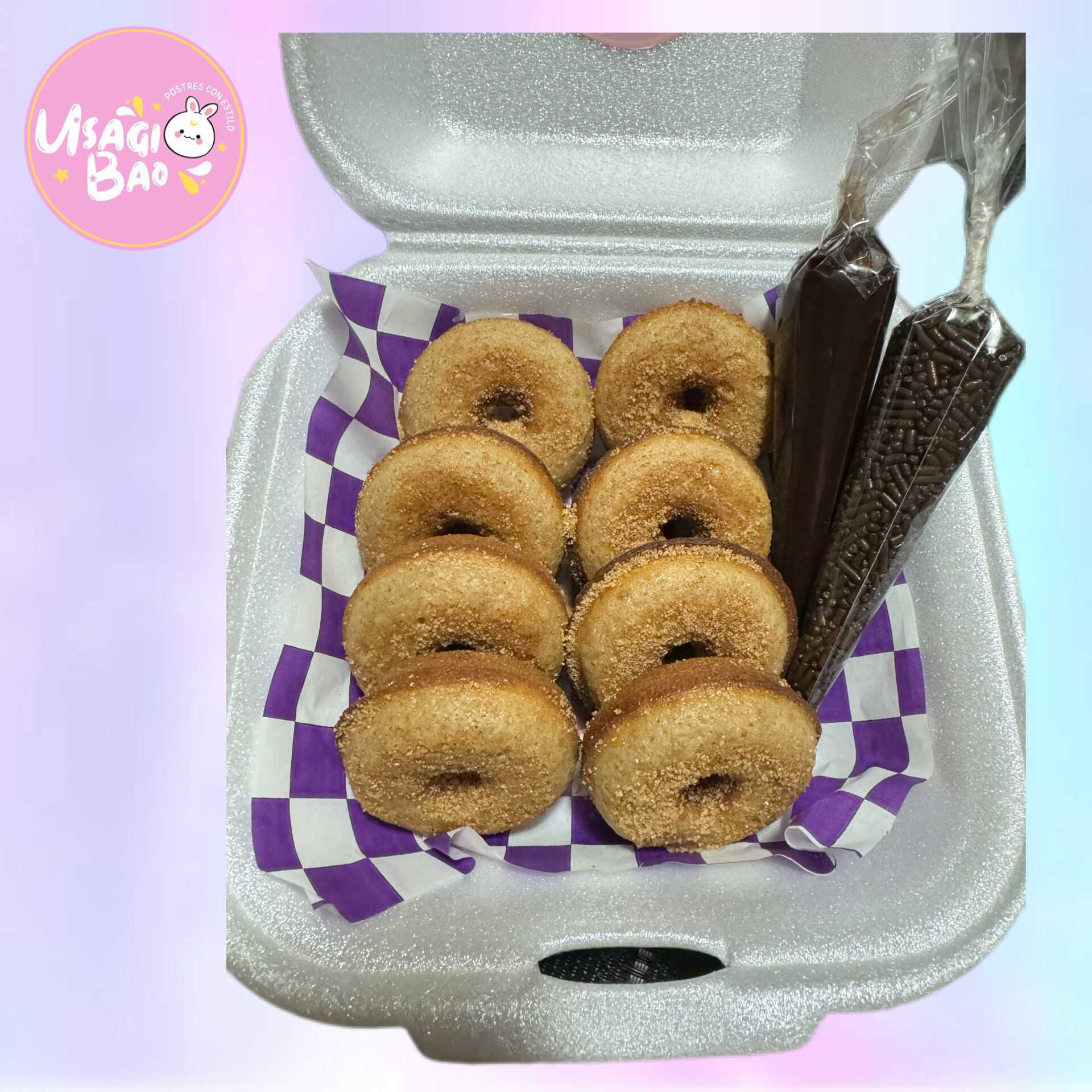 Donitas Azucaradas para Decorar