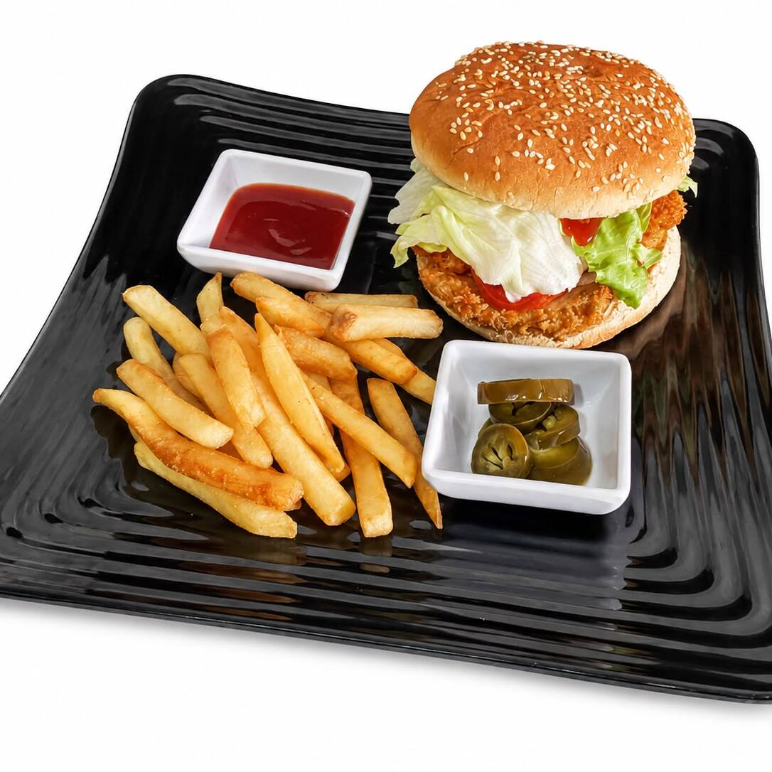 Hamburguesa Pollo Empanizado