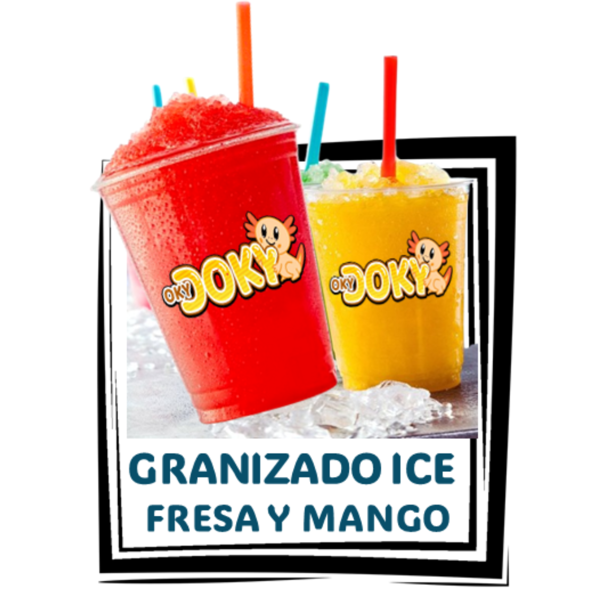 GRANIZADO ICE MANGO GRANDE 16OZ