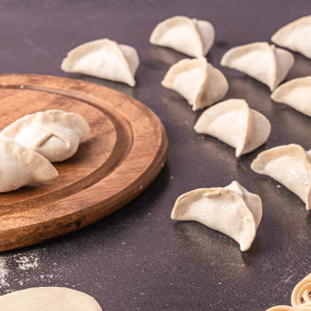Congelados: Dumplings carne de cerdo y hongos