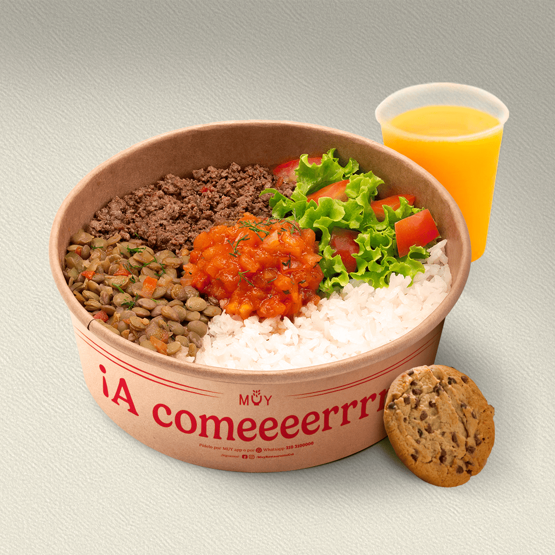Combo Bowl MEGA con bebida y postre