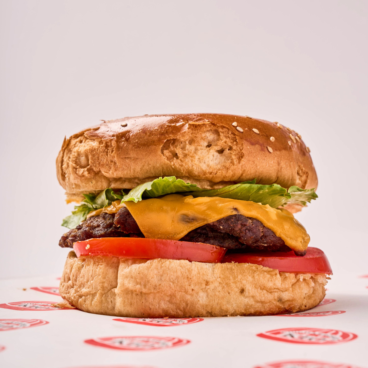 Pan con Hamburguesa