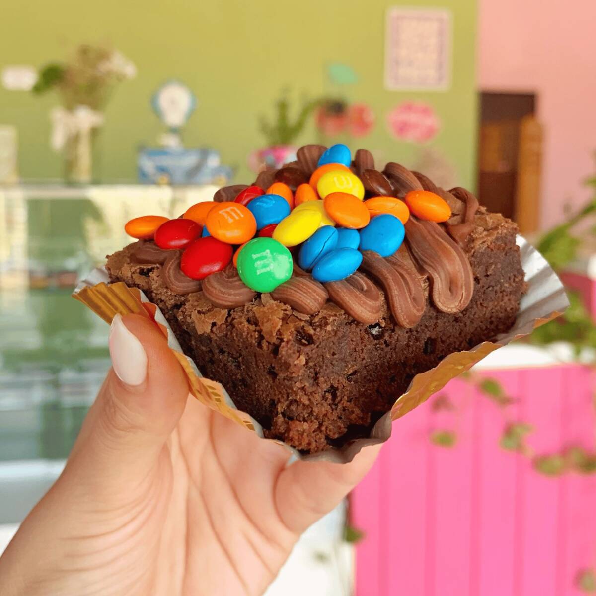 Brownie con Topping