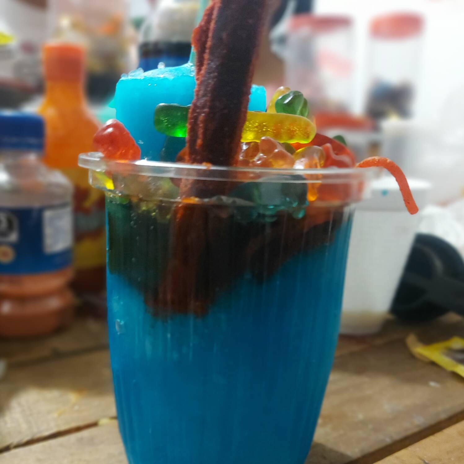 Raspa Mora Azul Incógnita  (16 Oz)