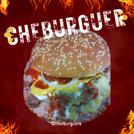 Burger con Queso + Papas + Refresco🍔🥤🍟