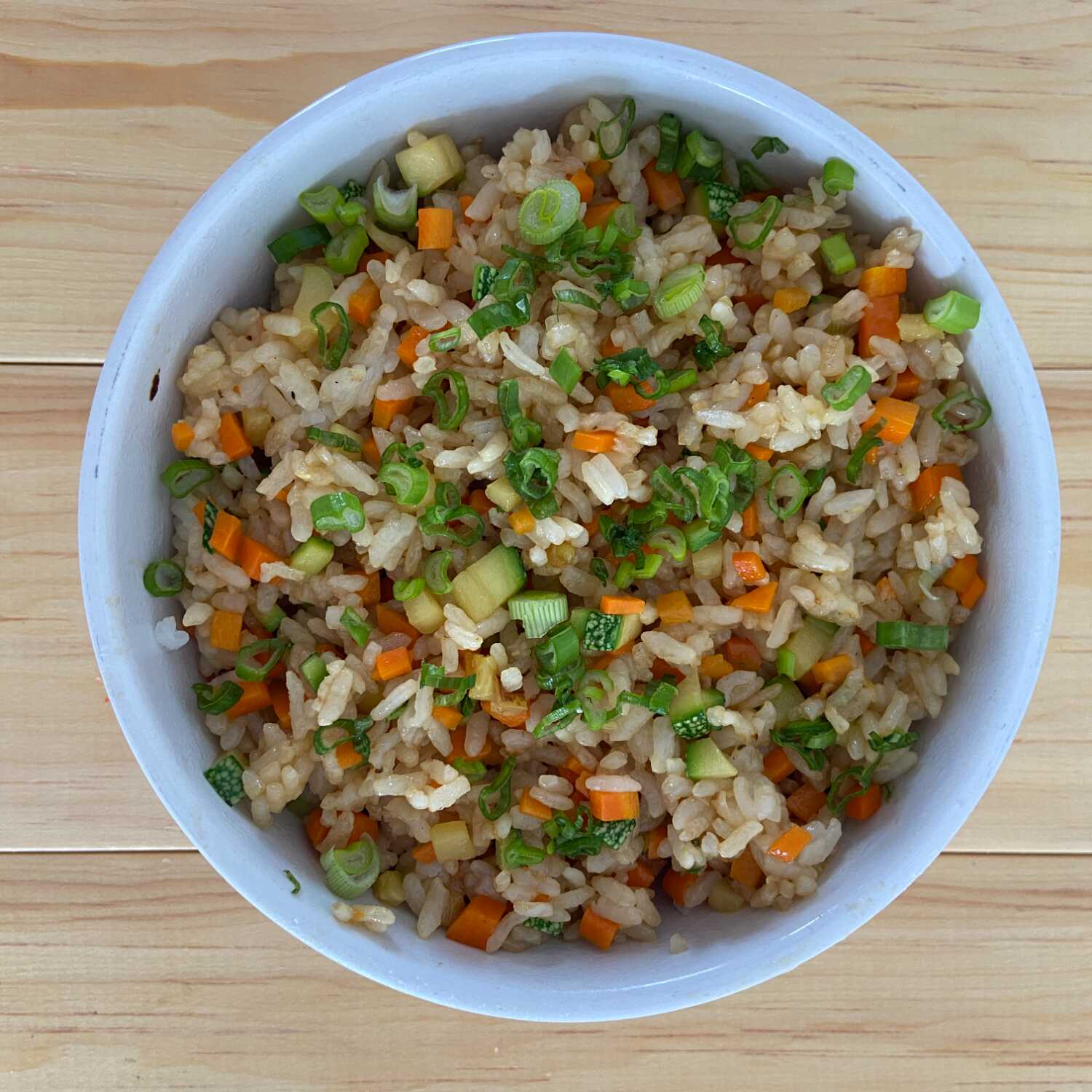 Yakimeshi con Verduras