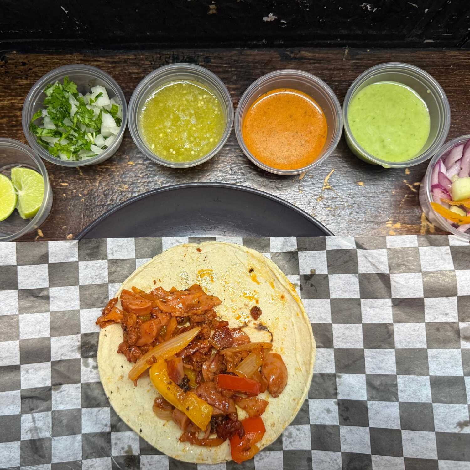 taco brocheta