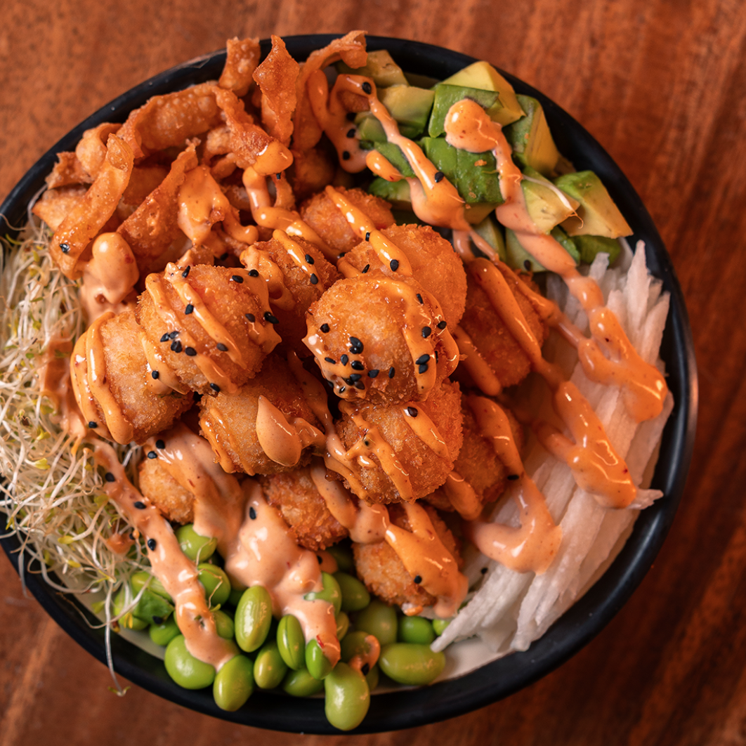 Chipotle salmon bowl ch